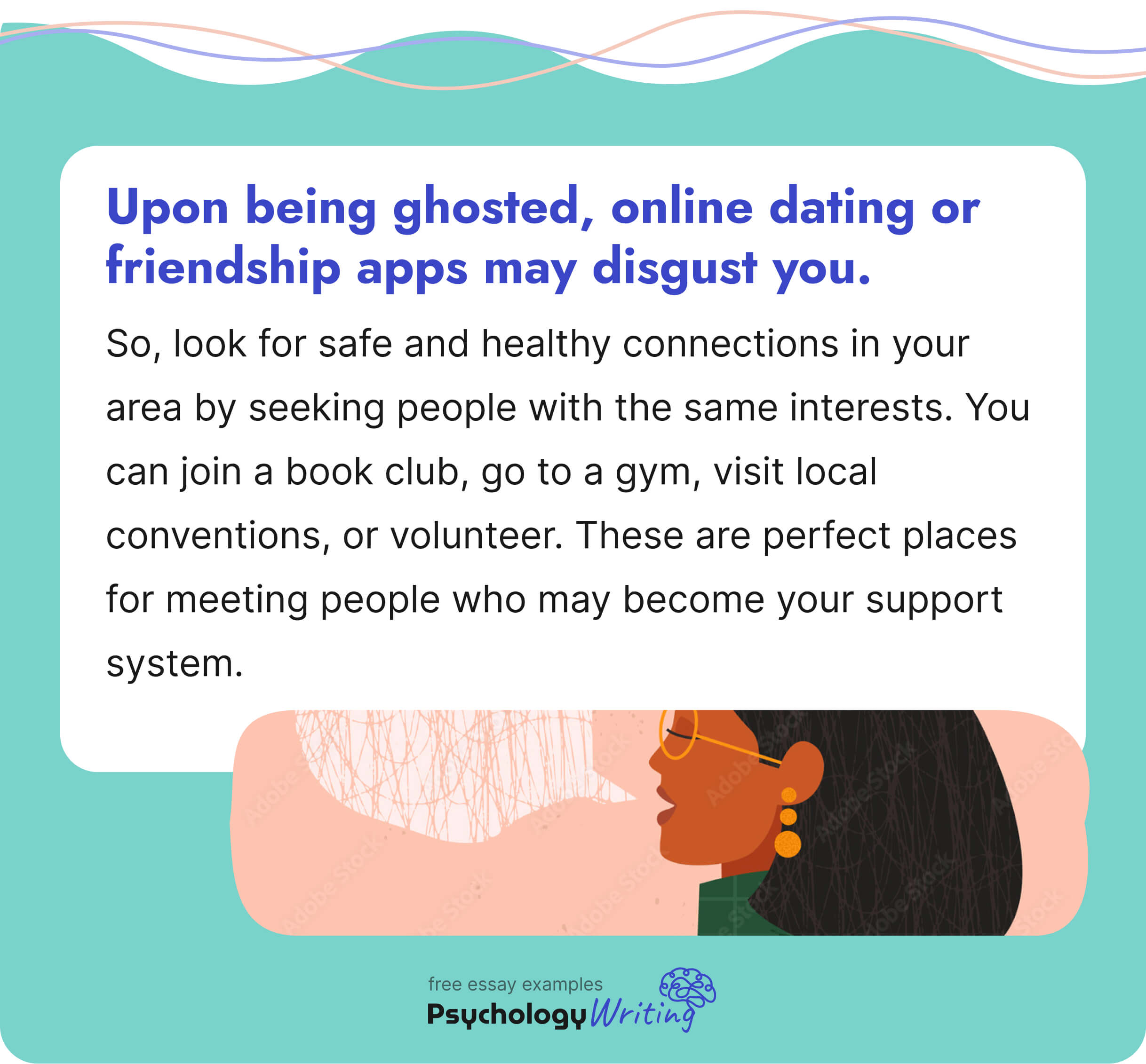 After being ghosted, online dating apps may not be for you.