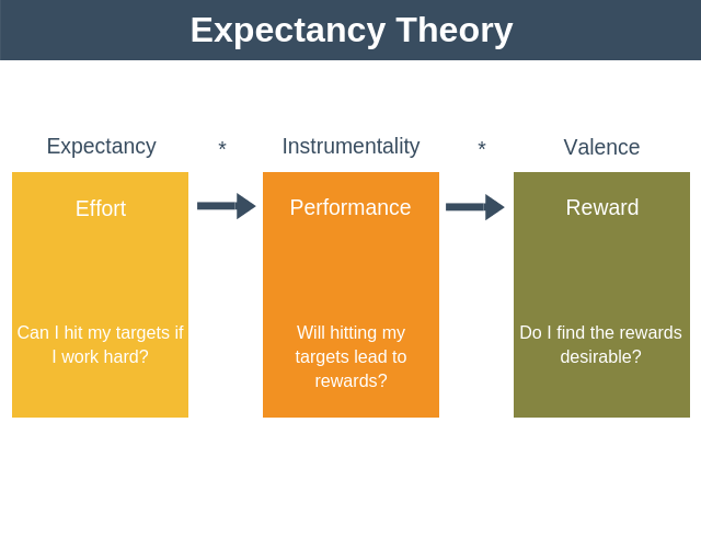 Expectancy Theory.