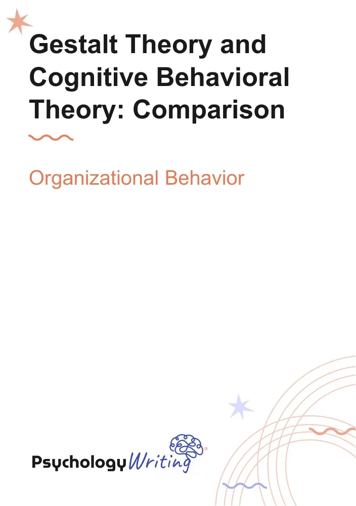 behavioral theory